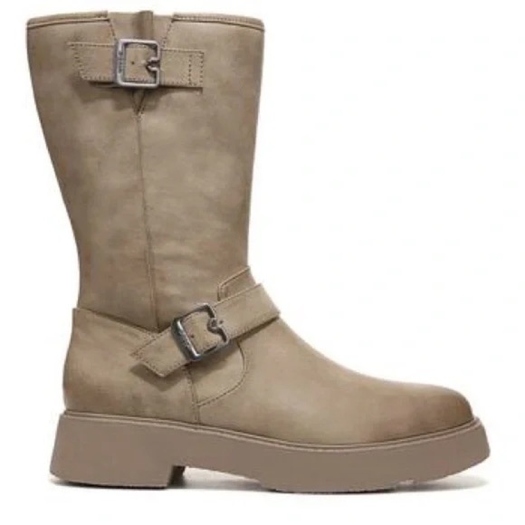 Dr. Scholl’s | VIP Mid-Calf Boots Taupe Various Sizes Available - Picture 2 of 8